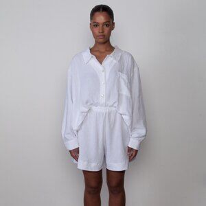 Boheme The Linen Short - White